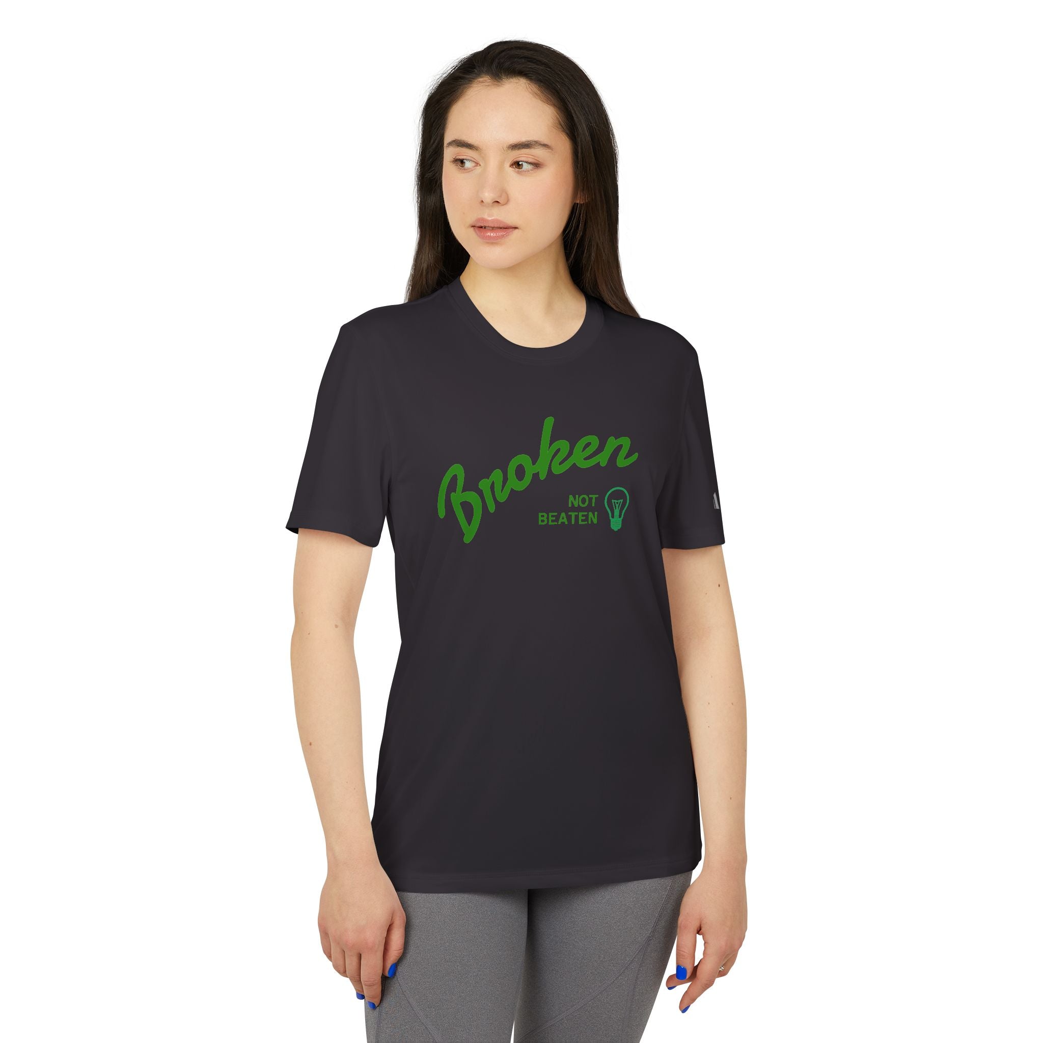 Broken Not Beaten T-Shirt — "We Break. We Rebuild. We Rise." Motivational Tee